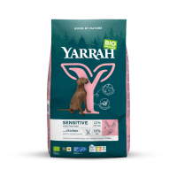 Yarrah Bio Hondenvoer Sensitive Adult Kip & Rijst 10 kg