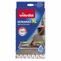 Vileda UltraMax Power 2in1 XL   Vervanging Wit Rood