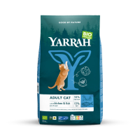 Yarrah Bio Kattenvoer Adult Vis & Kip 10 kg