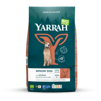 Yarrah Bio Hondenvoer Senior Kip 10 kg
