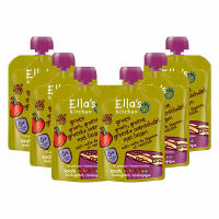6X Ella's Kitchen Biologisch Maaltijdzakje 6+m Groene Groente Ovenschotel Linzen 130 gr