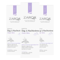 3X Zarqa Clear Skin Dag  en Nachtcrème 75 ml