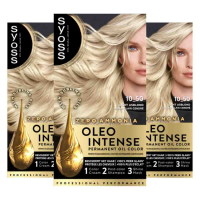 3X Syoss Oleo Intense Haarverf 10 50 Licht Asblond