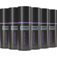 6X Amando Mystery Deodorant Spray 150 ml