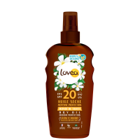 3X Lovea Sun Dry Oil Spray Zonnebrand SPF 20 150 ml