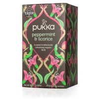 4X Pukka Biologische Thee Peppermint Licorice 20 stuks