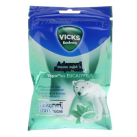 6X Vicks Ademvrij Eucalyptus Suikervrij 72 gr