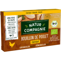 12X Natur Compagnie Kippenbouillon Bio 8 stuks