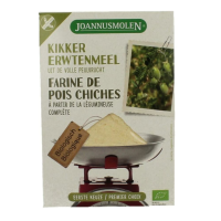 3X Joannusmolen Kikkererwtenmeel Glutenvrij Bio 275 gr