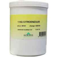 3X Jacob Hooy Citroenzuur Meelkristal 1 kg