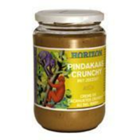 3X Horizon Pindakaas Crunchy met Zout Bio 650 gr