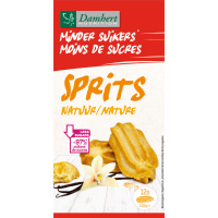3X Damhert Sprits Natuur Minder Suikers 130 gr