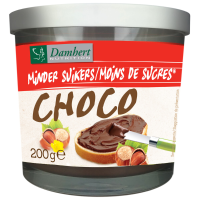 3X Damhert Choco Hazelnoot Minder Suikers 200 gr