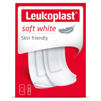 3X Leukoplast Pleisters Zacht Wit 20 stuks