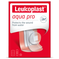 10X Leukoplast Pleister Aqua Pro 20 stuks