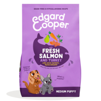 Edgard & Cooper Hondenvoer Droog Verse Zalm en Kalkoen Puppy 2,5 kg