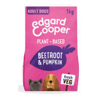 6X Edgard & Cooper Plantaardig Hondenvoer Rode Biet   Pompoen 1 kg