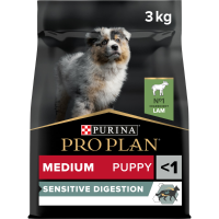 Pro Plan Hondenvoer Droog Puppy Medium Sensitive Digestion Lam 3 kg