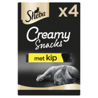 Sheba Creamy Snacks Kattensnoepjes Kip 4 stuks