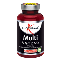 2+2 Gratis: Lucovitaal Multi A Z 65+ 180 tabletten