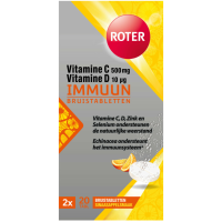 2X Roter Immuun Vitamine C & D 30 tabletten