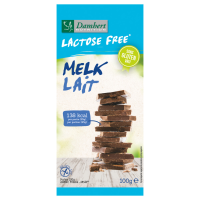 6X Damhert Chocoladetablet Melk Lactosevrij 100 gr