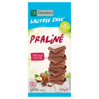 3X Damhert Chocoladetablet Praliné Lactosevrij 100 gr