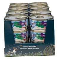 24X Renske Vers Gestoomd Complete Menu Hondenvoer Nat Kalkoen   Eend 95 gr