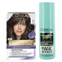 L'Oréal Cool Cream   Bruin + Uitgroeispray Pakket