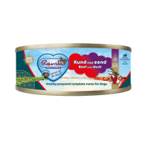 Renske Vers Gestoomd Complete Menu Hondenvoer Nat Rund   Eend 95 gr