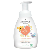 Attitude Baby Leaves 2 in 1 Hair and Body Foaming Wash Pear Nectar 295 ml