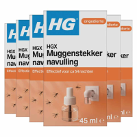 6X HG X Anti Mug Muggenstekker Navulling