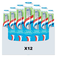 12X Aquafresh Tandenborstel Clean Control Soft