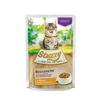 24X Stuzzy Kattenvoer Pouch Gesteriliseerd Kip 85 gr