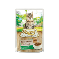 24X Stuzzy Kattenvoer Pouch Konijn 85 gr
