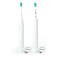 Philips Sonicare Elektrische Tandenborstel Series 3100 Wit Duopack HX3675/13 2 stuks