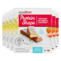 6X Modifast Protein Shape Reep Chocolade Kokos 6 x 27 gr