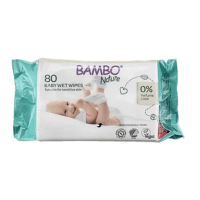 12X Bambo Nature Babydoekjes 80 stuks