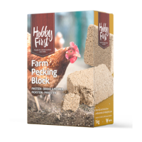 16X HobbyFirst Farm Pecking Block 1 kg