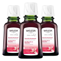 3X WELEDA Mondwater Ratanhia 50 ml