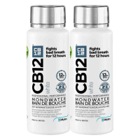 2X CB12 Mondwater White 250 ml