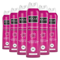 6X Vogue Parfum Deodorant Extravagant 150 ml