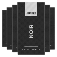 6X Amando Noir Eau de Toilette 50 ml