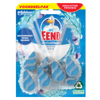 WC Eend Toiletblok Active Clean Duopack Marine 2 stuks