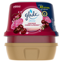 8X Glade Luchtverfrisser Gel Cherry & Peony 182 gr