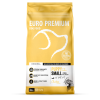 4X Euro Premium Puppy Small Kip   Rijst 3 kg