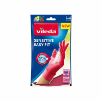 12X Vileda Handschoenen Sensitive Easy Fit Medium 1 paar