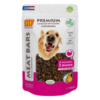 BF Petfood Meat Bars Kalkoen 100 gr