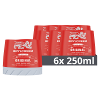 6X Brylcreem Gel Pommade Original 250 ml