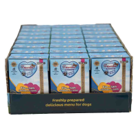 24X Renske Vers Puppy Tetra Hondenvoer Nat Kip met Lam 185 gr